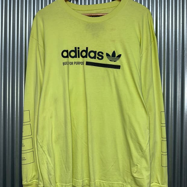 (3XL)  아디다스 카발 그래픽 롱슬리브 티셔츠