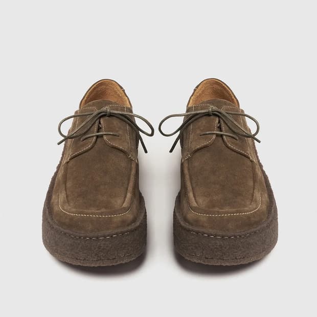 로스트가든 유니폼 크레페 더비 슈즈 280