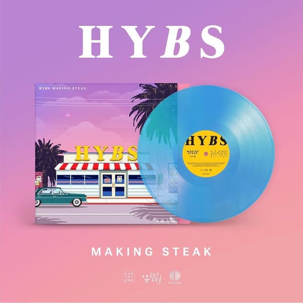 [LP] HYBS 정규 1집 메이킹 스테이크 LP 블루