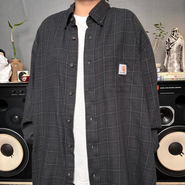 칼하트 체크셔츠