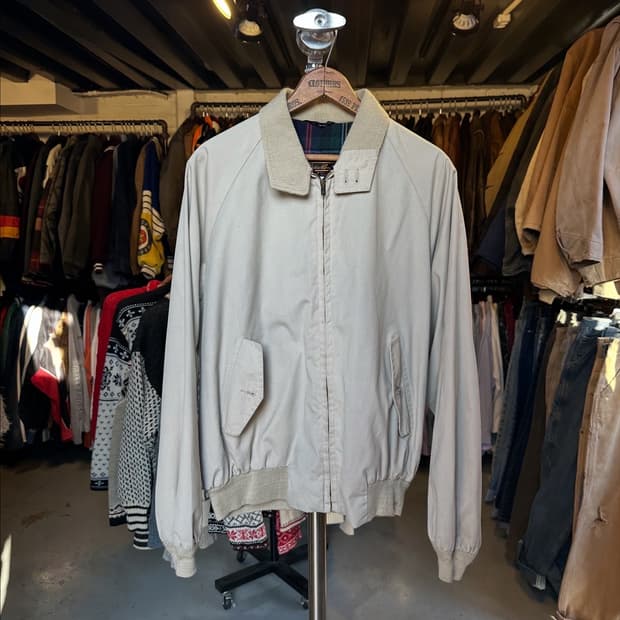 80s 에디바우어 해링턴 자켛