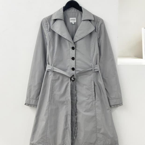아르마니 프나일론 코트