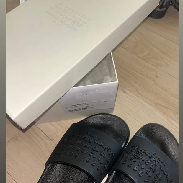 마르지엘라슬리퍼 eu40