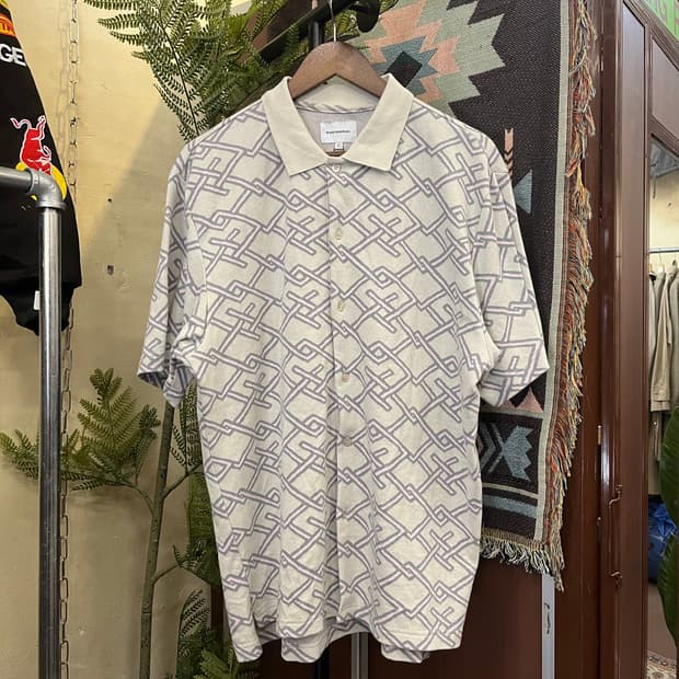 디스이즈네버댓 자카드 반팔 카라티 #csz789