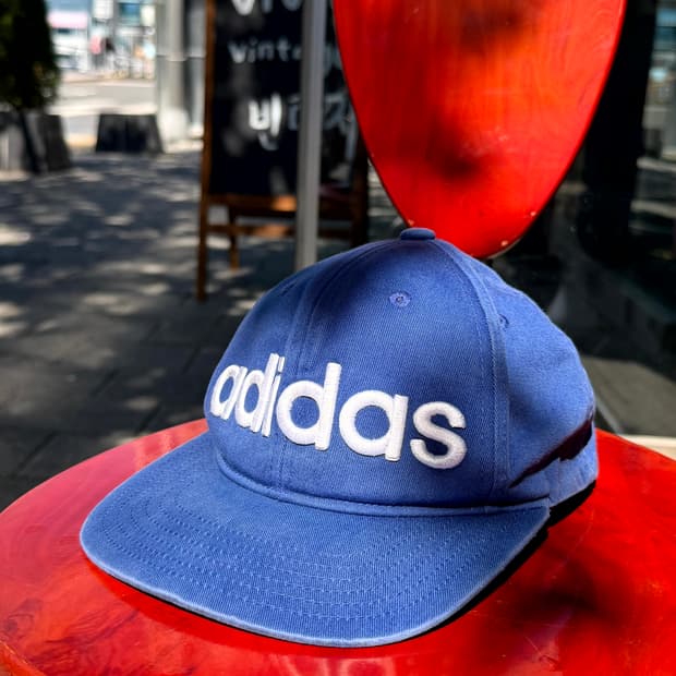 Adidas Blue & Green Logo Cap (OSFC)
