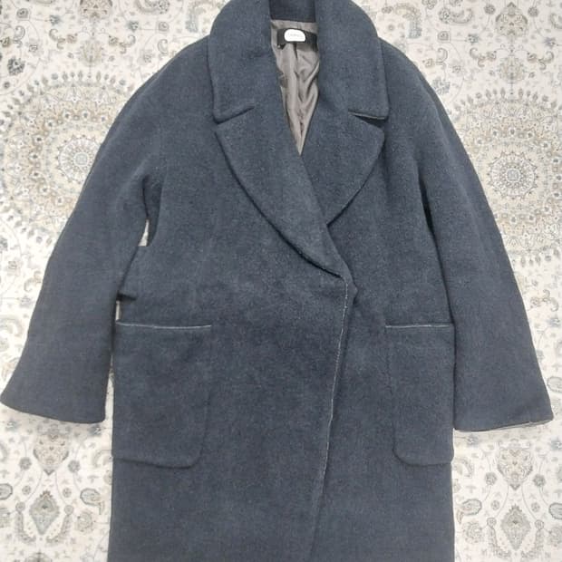 DEWL 듀엘 울 네이비 코트 55 (66까지)