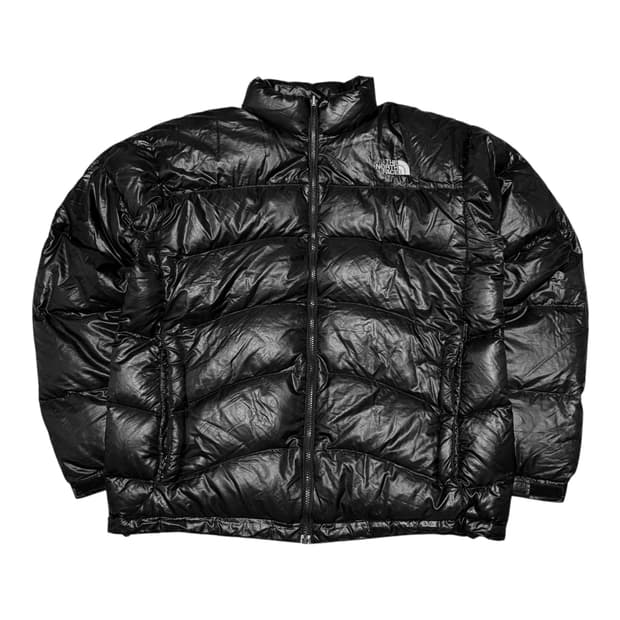 황금사이즈)노스페이스 써밋 아콘카구아 블랙 패딩