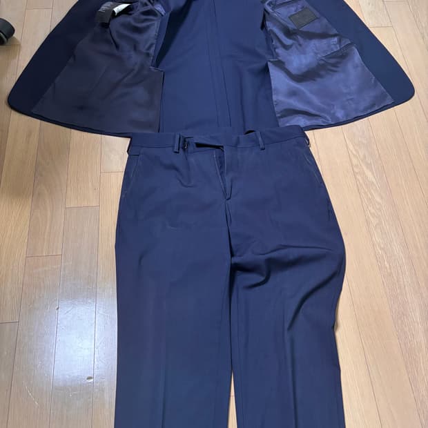 프라다 UAD407 네이비 수트