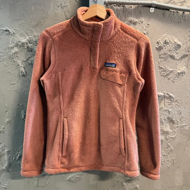 파타고니아 PATAGONIA 폴라텍 집업 플리스 핑크 XS