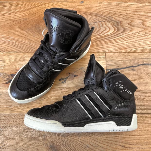 [260] Y-3 아디다스 요지야마모토 하이탑 스니커즈