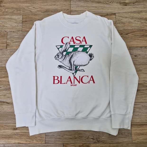 [XL] 카사블랑카 AW21 토끼 스웻셔츠