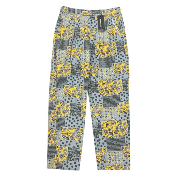 디스이즈네버댓 땡땡이 크레이지 워크 팬츠 바지 그레이 s