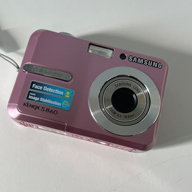 삼성 케녹스 s860 핑크 디카