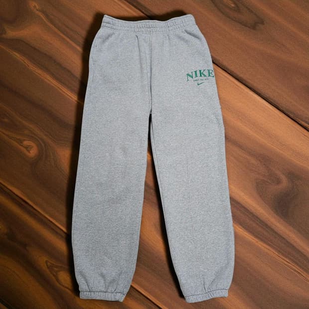남녀공용30)NIKE 나이키 그레이 플리스 조거 스웻 팬츠