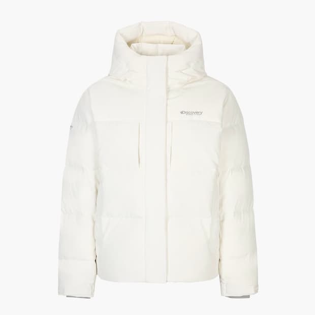디스커버리 여성 레스터G 구스다운 숏패딩