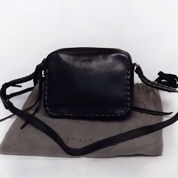 올세인츠 코트니 핸드메이드 레더 스퀘어 크로스바디 (숄더.크로스)