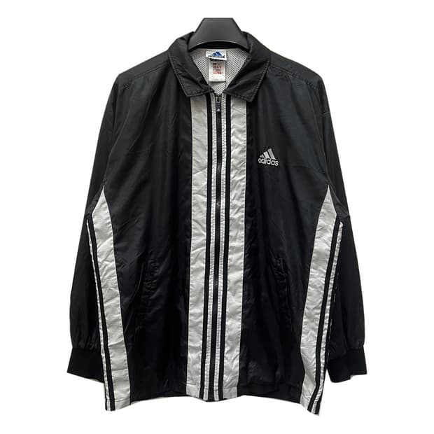 90s 아디다스 올드스쿨 오레오 우븐 코치 자켓 L
