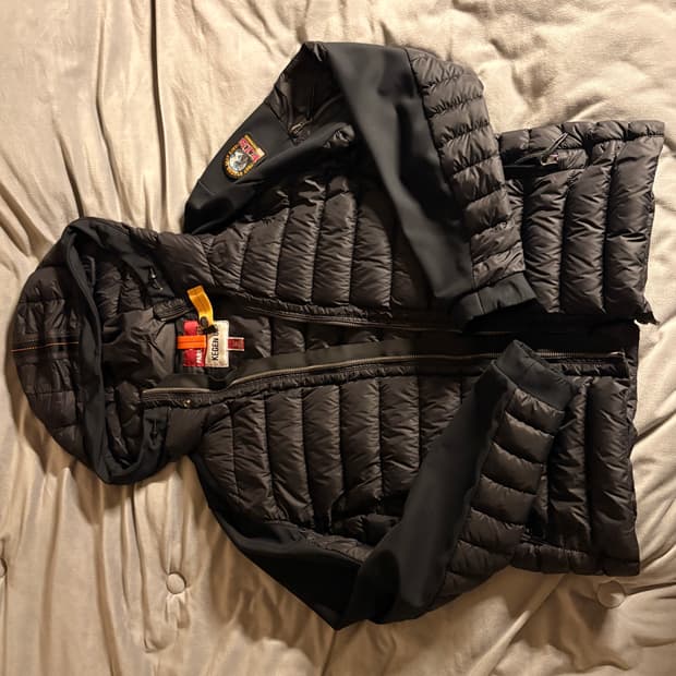 파라점퍼스 니트 패딩 판매합니다