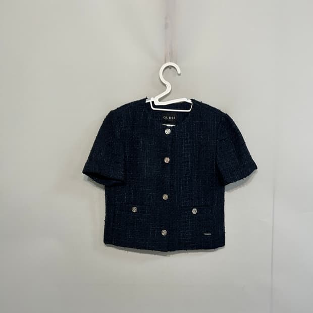 게스 2024 트위드 자켓 S