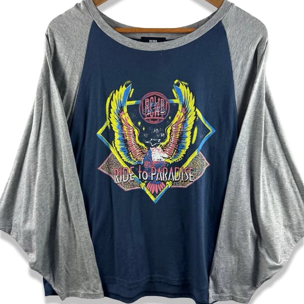 JPN Y2K 나그랑 가오리 아방핏 롱슬리브2591