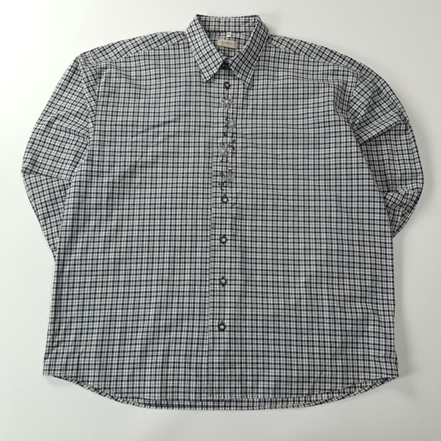 CA833 2XL 란트하우스 90s 독일판 바바리안 셔츠 남방