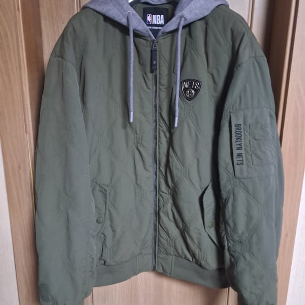 NBA 패딩 봄버자켓 남성L