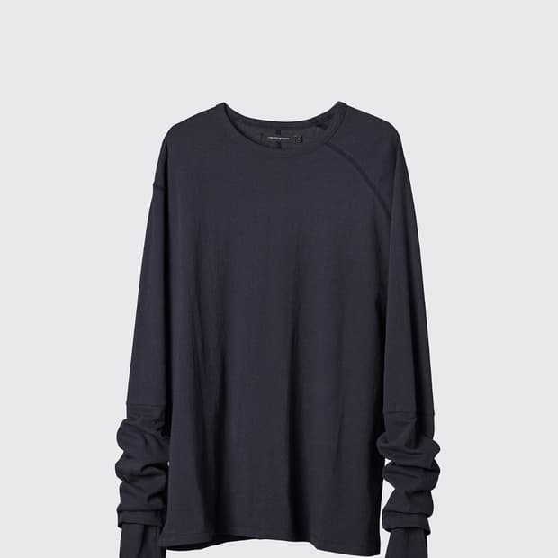 해칭룸 더블슬리브 블루차콜 4사이즈