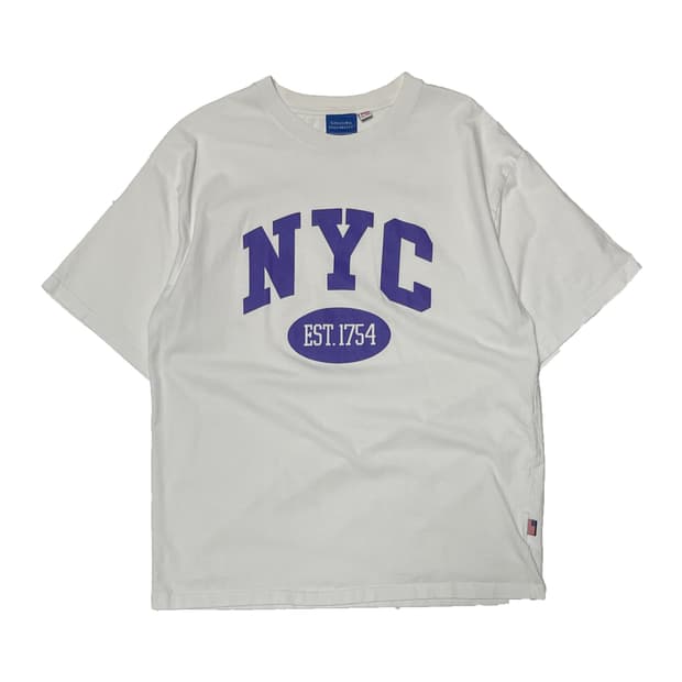 컬럼비아 유니버시티 NYC 반팔티