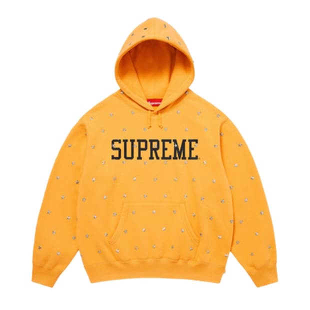 슈프림 스터드 후디 L 사이즈 25FW