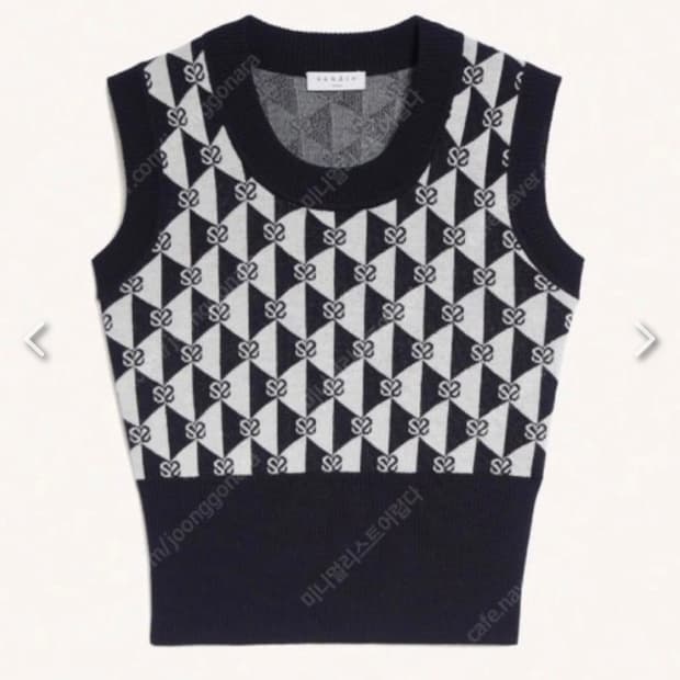 산드로 니트 베스트 2사이즈