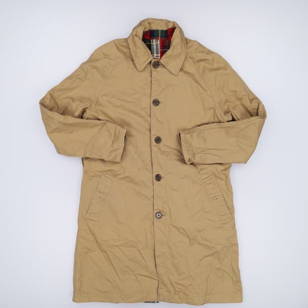 M 폴로 큐알텍 리버시블 트렌치코트 0219H1