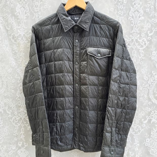 유니클로 셔츠형 경량패딩