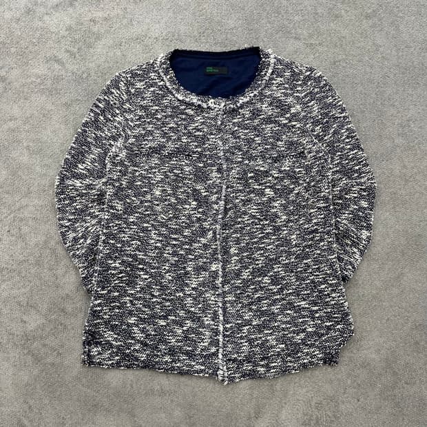 90 베네통 트위드 자켓