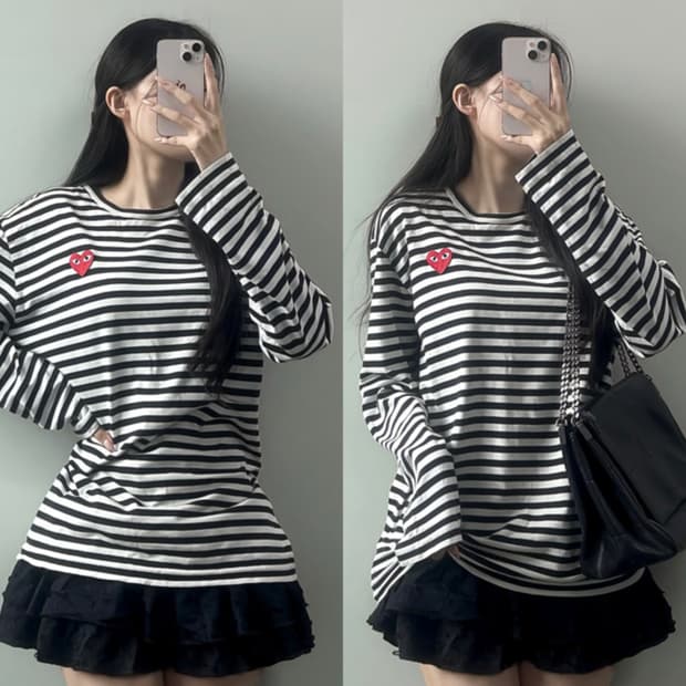 꼼데가르송 롱슬리브