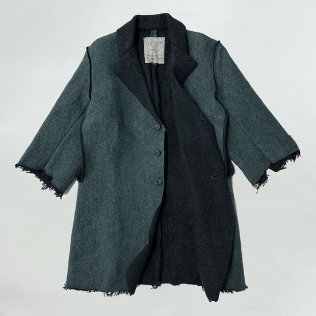 요지야마모토 더블페이스 아카이브 울 자켓