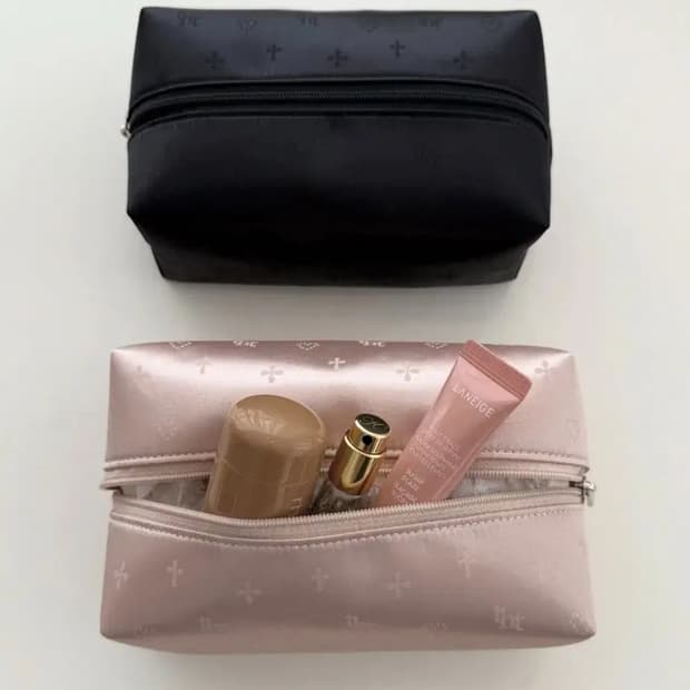 쓰리타임즈 파우치 핑크