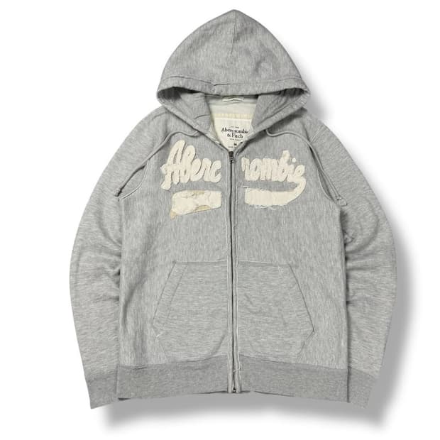 아베크롬비 그레이 후드집업