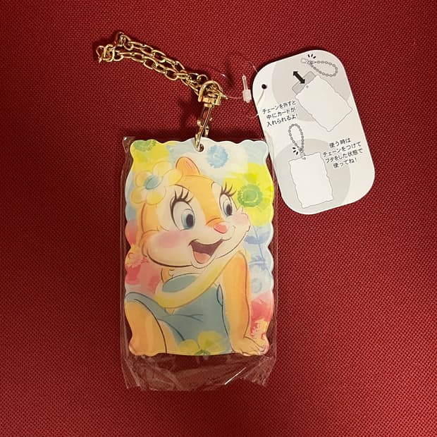 칩앤데일 클라리스 카드홀더 카드케이스 