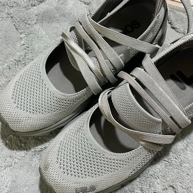 (W) 휠라 x 오호스 RGB 피어 3.0 MJ 그레이