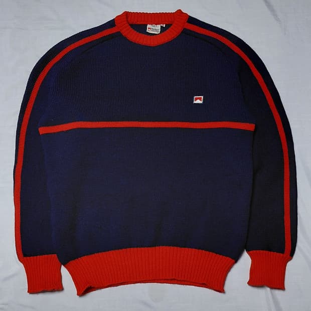 80s 말보로 x 안드레아 드 아다미치 레이싱 니트 (무료배송)