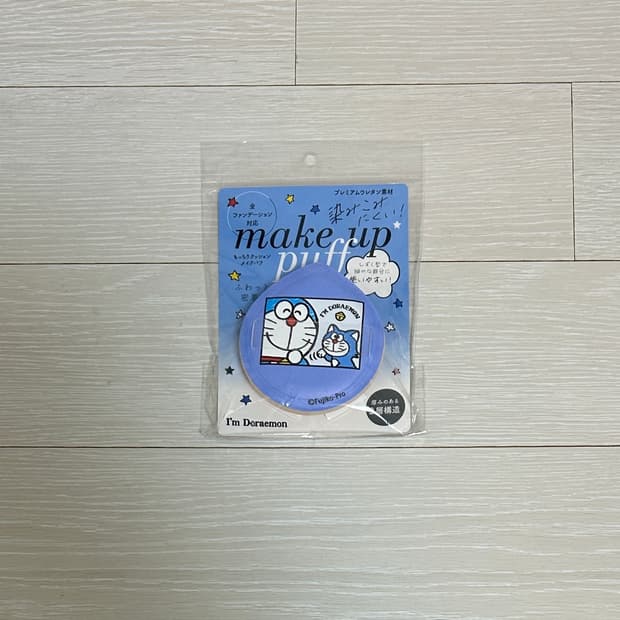 도라에몽 메이크업 퍼프