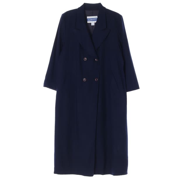 펜들턴 팬들턴 USA 미국발 빈티지 올드모델 롱 코트 네이비 남성