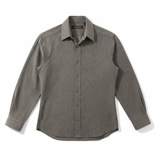 Louis Vuitton brown shirt S