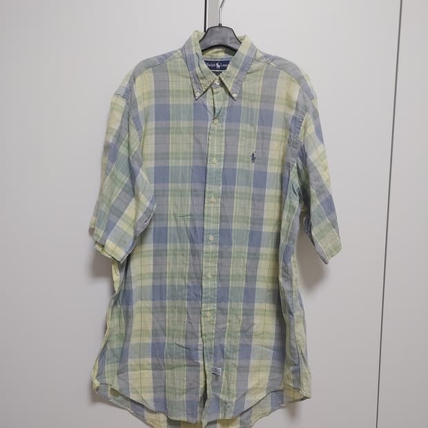 랄프로렌폴로 남성   얇은 반팔 남방-110