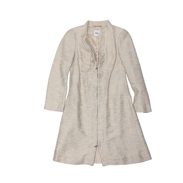 MOSCHINO 모스키노 트위드 2WAY 코트