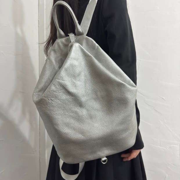 Barcos silver backpack