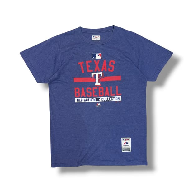 마제스틱 텍사스 레인저스 빈티지 티셔츠 (M) 