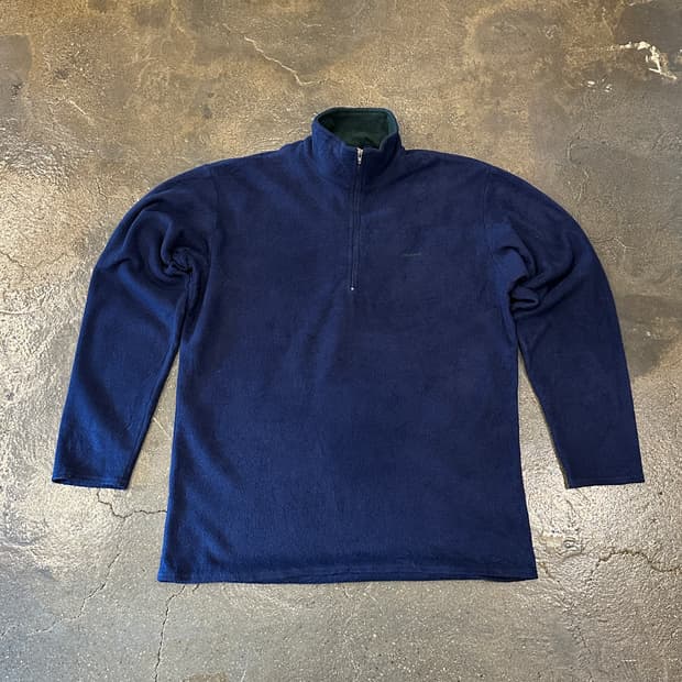 90s made in USA파타고니아 CAPILENE 하프집업 플리스 L