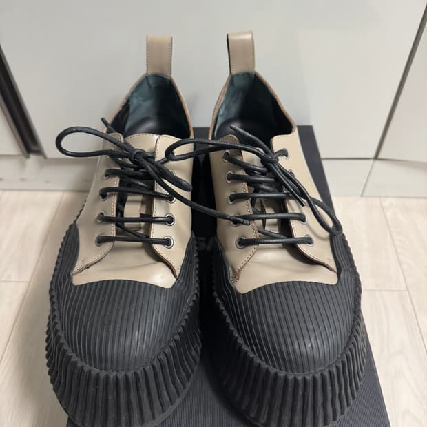 질샌더 러버솔 스니커즈 42