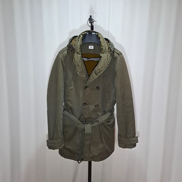 (택포) 씨피컴퍼니 벨티드 더블 코트 B58